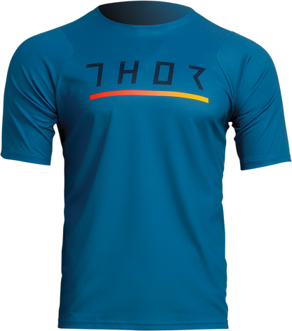 THOR Assist Caliber Short-Sleeve Jersey - Teal - XS 5020-0013