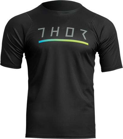 THOR Assist Caliber Short-Sleeve Jersey - Black - Small 5120-0257