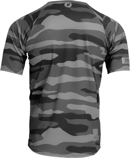 THOR Assist Short-Sleeve Jersey - Camo Dark Gray - XS 5020-0025