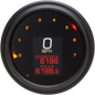 DAKOTA DIGITAL Tank Speedometer - Black Bezel - 4.5" - Harley Davidson '99-'03 MLX-2000-K