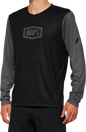 100% Airmatic Long-Sleeve Jersey - Black - Small 40019-00000