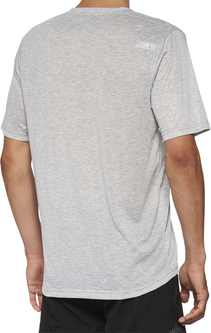100% Airmatic Mesh Short-Sleeve Jersey - Gray - Medium 40016-00006