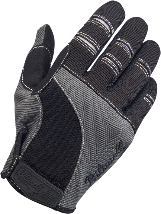 BILTWELL Moto Gloves - Gray/Black - 2XL 1501-1101-006