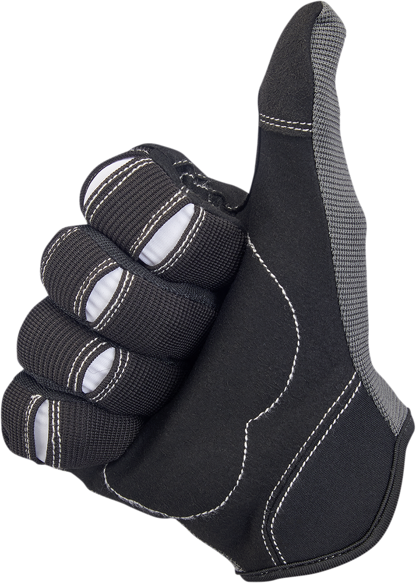 BILTWELL Moto Gloves - Gray/Black - 2XL 1501-1101-006
