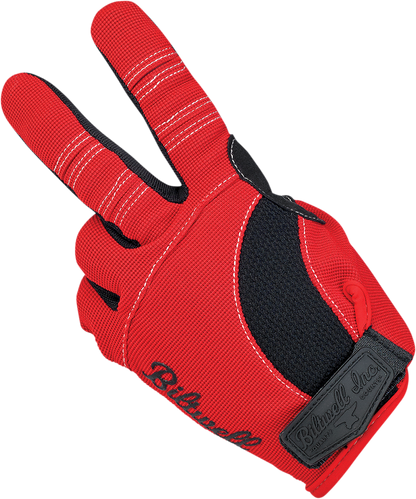 BILTWELL Moto Gloves - Red/White/Blue - XS 1501-1208-001