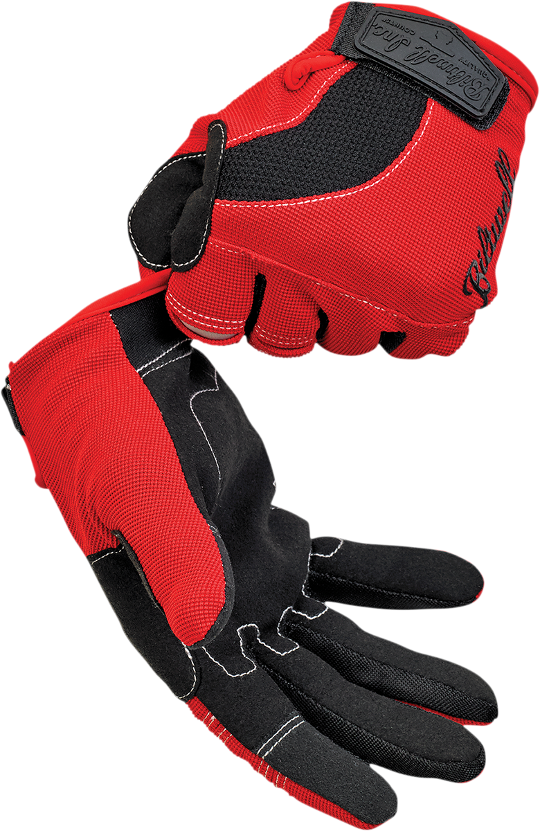 BILTWELL Moto Gloves - Red/White/Blue - XS 1501-1208-001