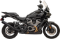BASSANI XHAUST 4" Stainless Steel Slip-On Exhaust - Black 1P187SSB