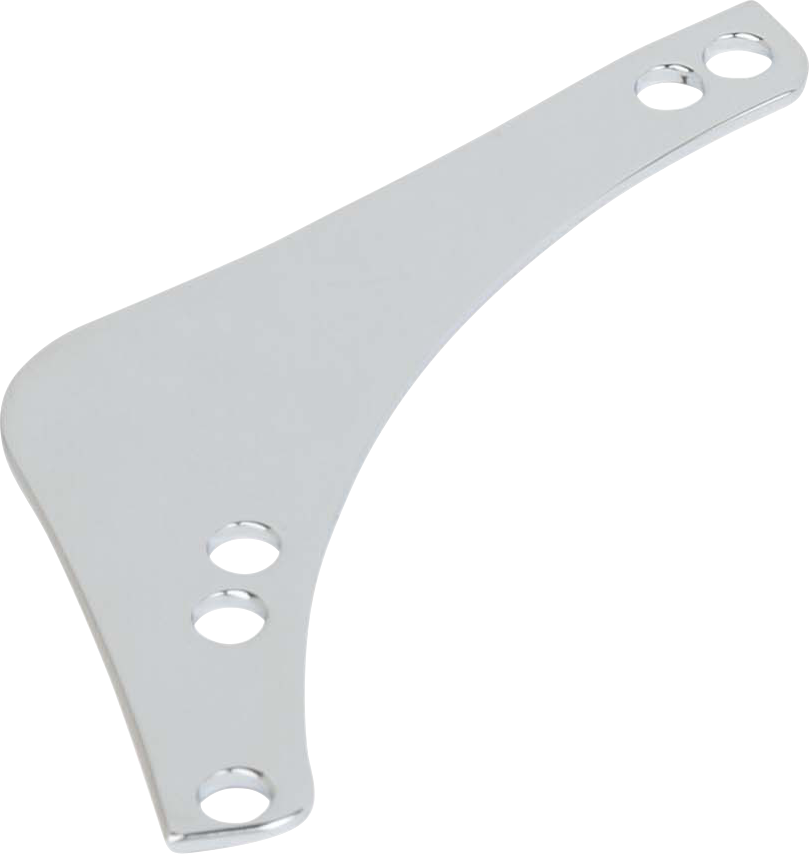 ARLEN NESS Replacement Breather Bolt Cover Plate - Inverted/Method/Clear Tear/Sidekick - Left - Chrome 600-061