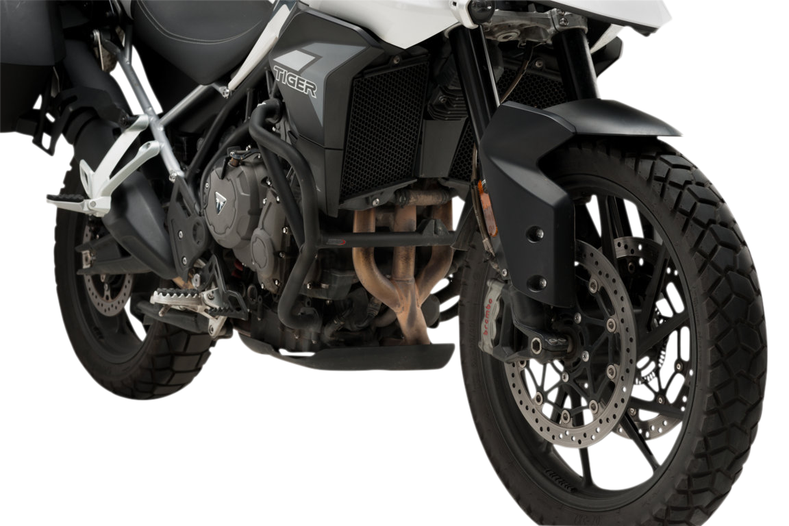 PUIG HI-TECH PARTS Engine Guards - Black 20384N