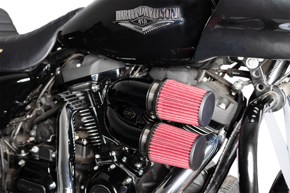 S&S CYCLE Tuned Induction Air Cleaner Kit - Gloss Black 170-0567A