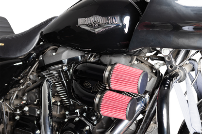 S&S CYCLE Tuned Induction Air Cleaner Kit - Gloss Black 170-0567A