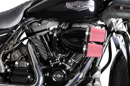 S&S CYCLE Tuned Induction Air Cleaner Kit - Gloss Black 170-0567A