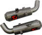 AKRAPOVIC Slip-On Line Titanium Muffler - Hypermotard 950 S-D9SO15-HCBT