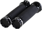 KHROME WERKS Tracer Grips - Custom Contour - Cable - Black 500200