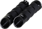 KHROME WERKS Edge Grips - Air Cushion - Cable - Black 500250