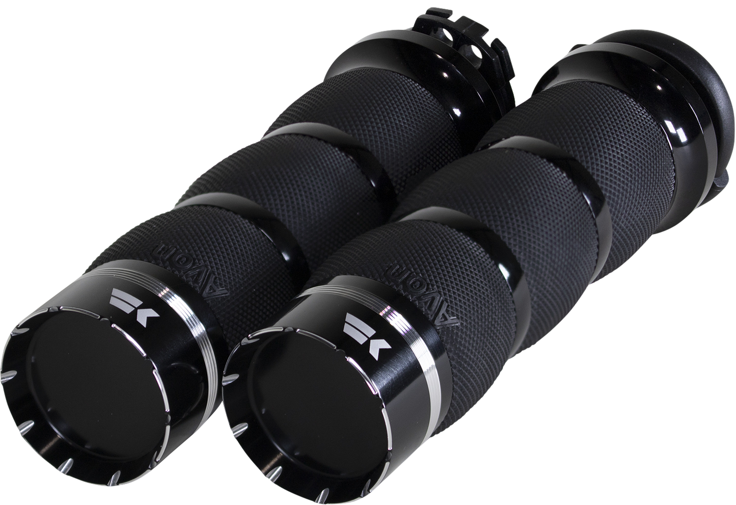 KHROME WERKS Tracer Grips - Air Tracer - Cable - Black 500210