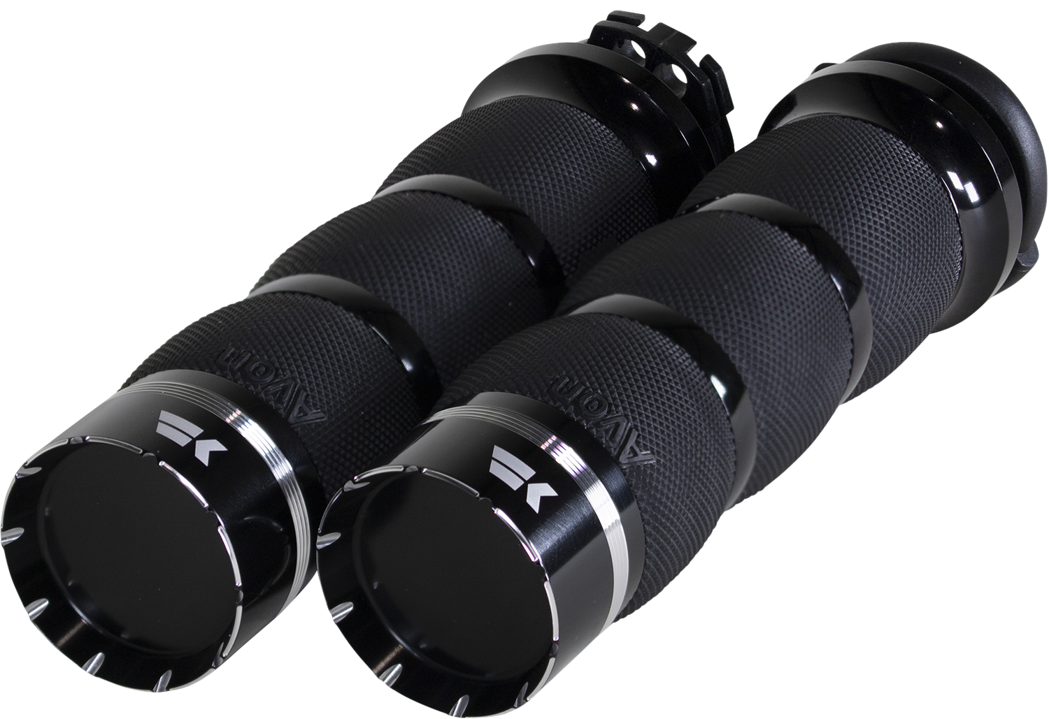 KHROME WERKS Tracer Grips - Air Tracer - Cable - Black 500210