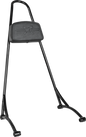 BURLY BRAND 20" Tall Sissy Bar - Black - Honda - CMX B13-1506B