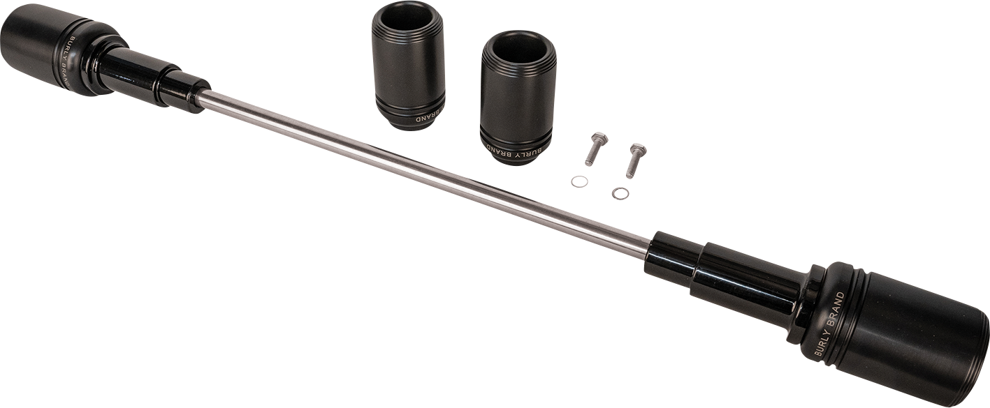 BURLY BRAND Crash Sliders - Black - Honda - CMX B10-3008B