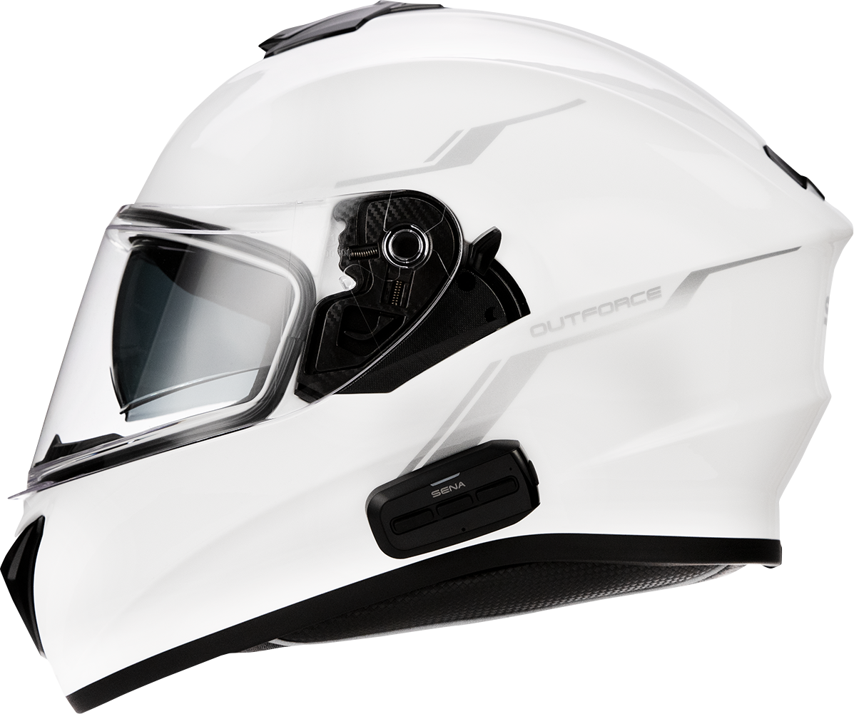 SENA OutForce Helmet - Glossy White - 2XL OUTFORCE-GWXXL