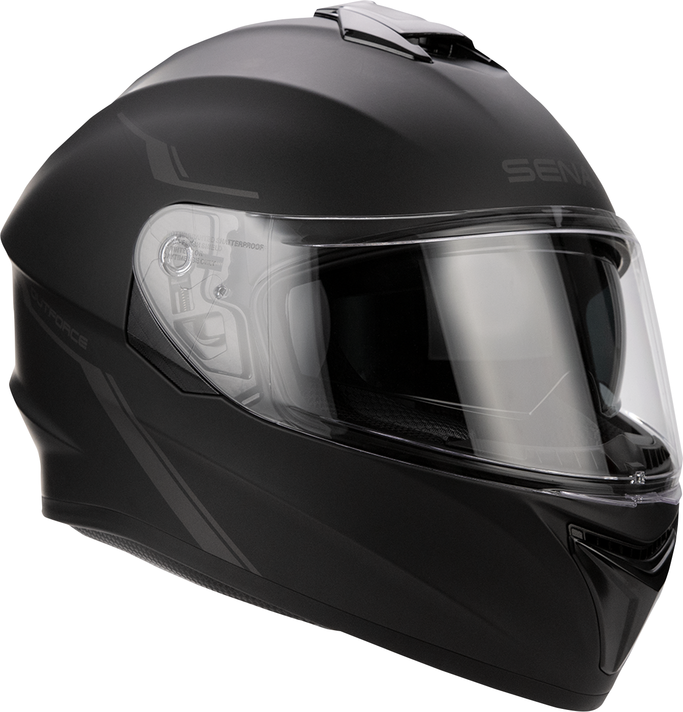 SENA OutForce Helmet - Matte Black - XL OUTFORCE-MB0XL