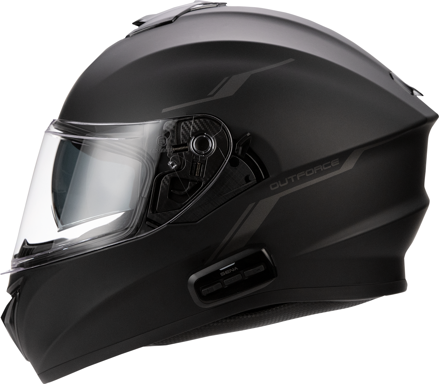 SENA OutForce Helmet - Matte Black - XL OUTFORCE-MB0XL