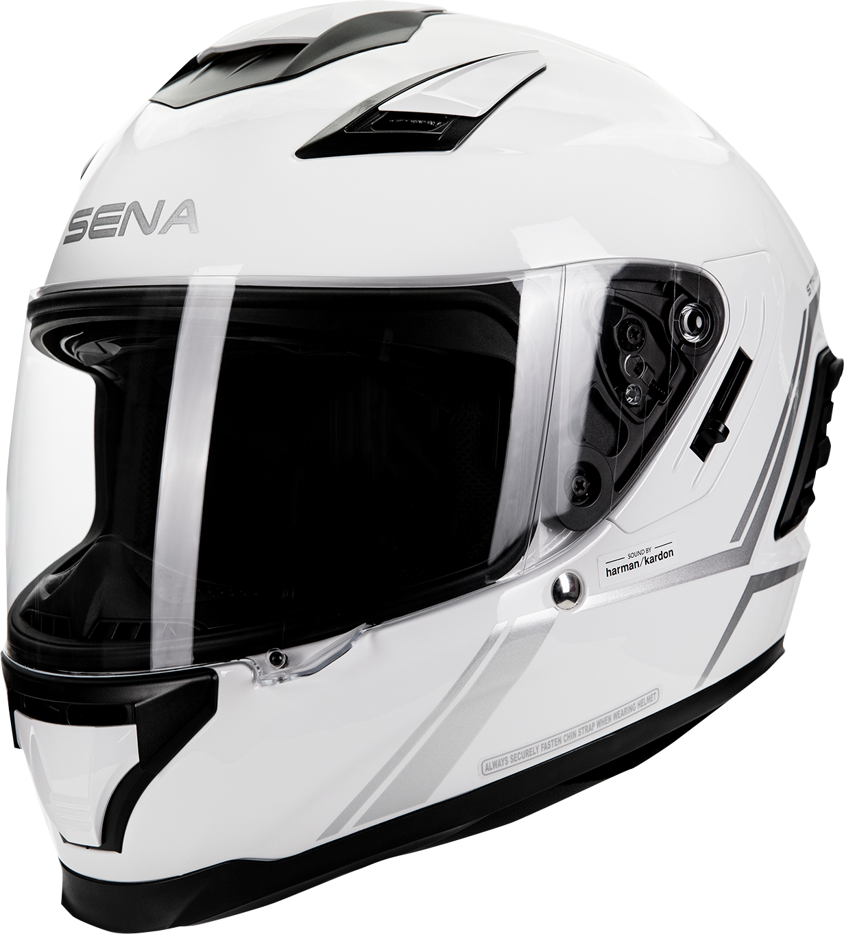 SENA Stryker Helmet - Glossy White - Small STRYKER-GW00S1