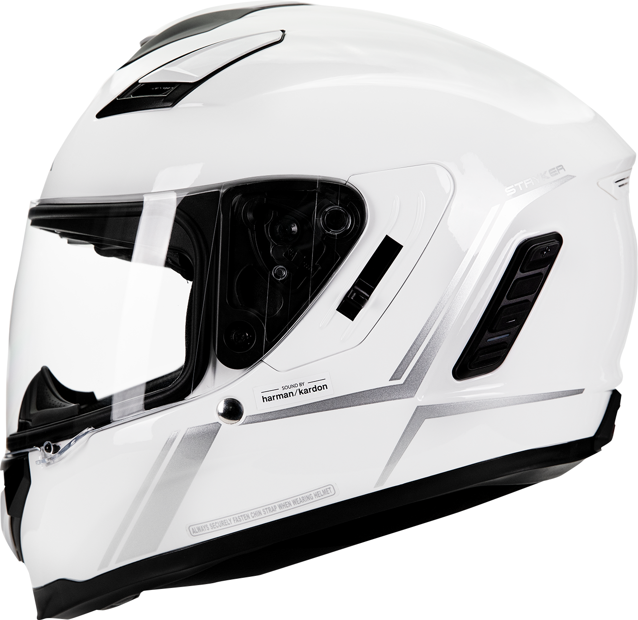 SENA Stryker Helmet - Glossy White - Medium STRYKER-GW00M1