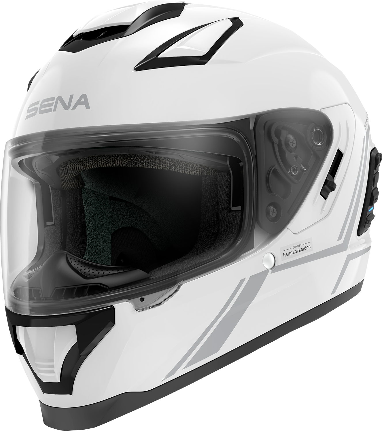 SENA Stryker Helmet - Glossy White - Medium STRYKER-GW00M1