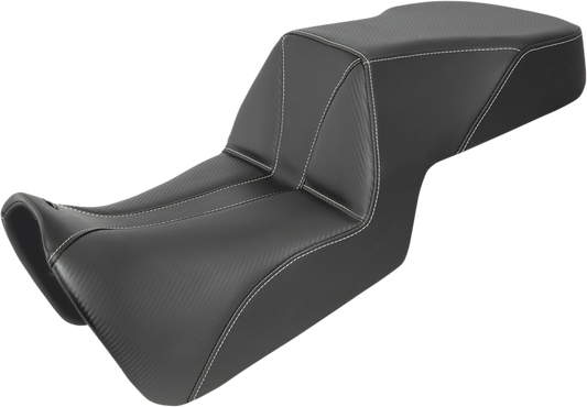 SADDLEMEN Pan America Adventure Tour Seat - Carbon Fiber/Whisper Black - Low 821-34-201