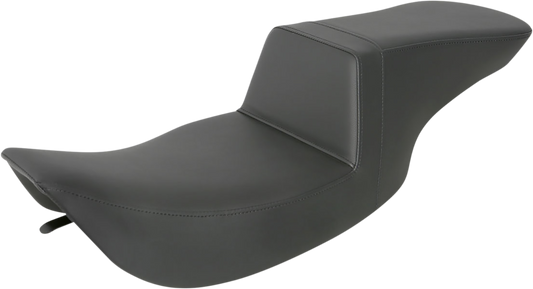 SADDLEMEN Tour Step-Up Seat - Smooth - Black - FL '97-'07 897-06-194