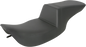 SADDLEMEN Tour Step-Up Seat - Smooth - Black - FL '97-'07 897-06-194