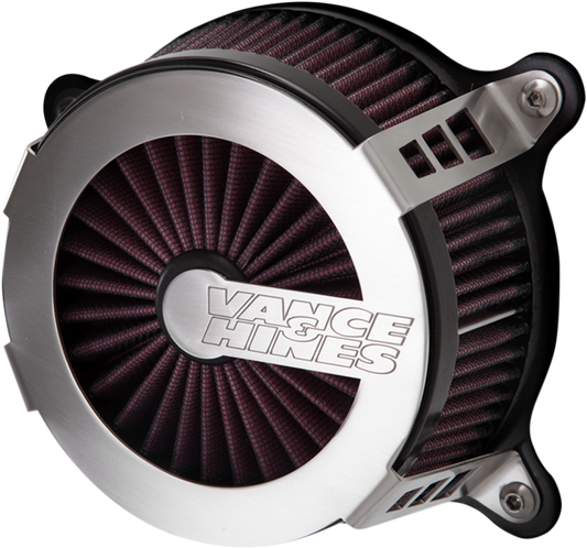 VANCE & HINES VO2 Cage Fighter Air Intake Kit - Brushed 70369