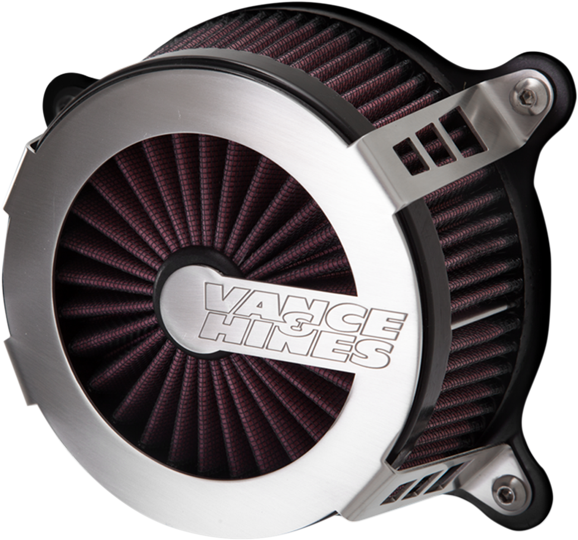 VANCE & HINES VO2 Cage Fighter Air Intake Kit - Brushed 70366