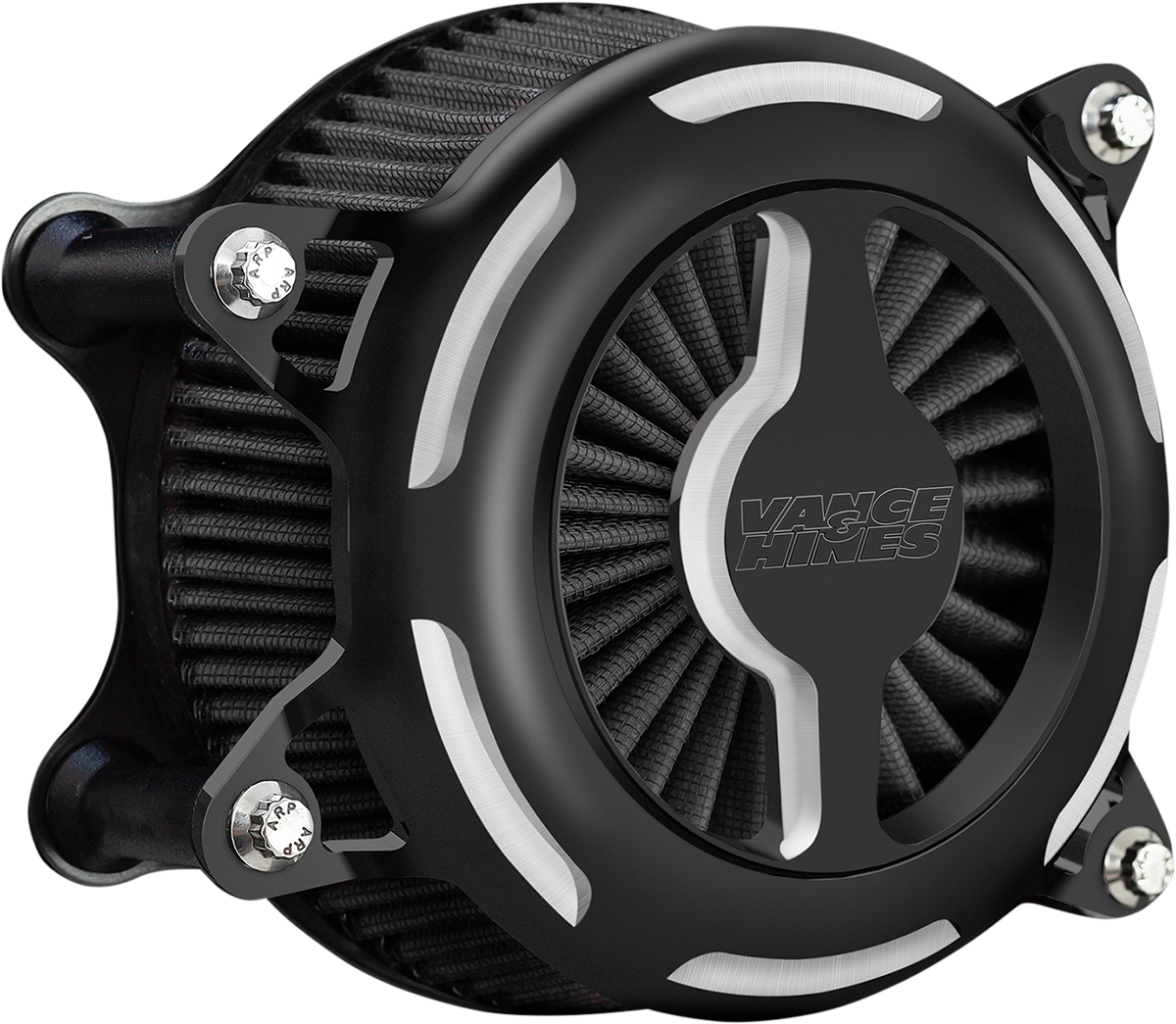 VANCE & HINES VO2 Blade Air Intake - Black Wrinkle 42355