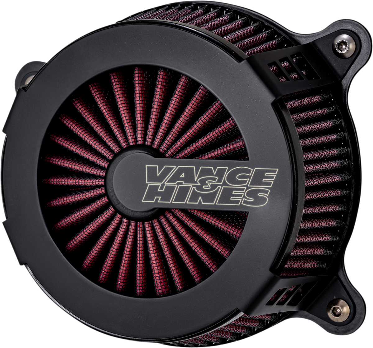 VANCE & HINES VO2 Cage Fighter Air Intake Kit - Black Contrast 40366