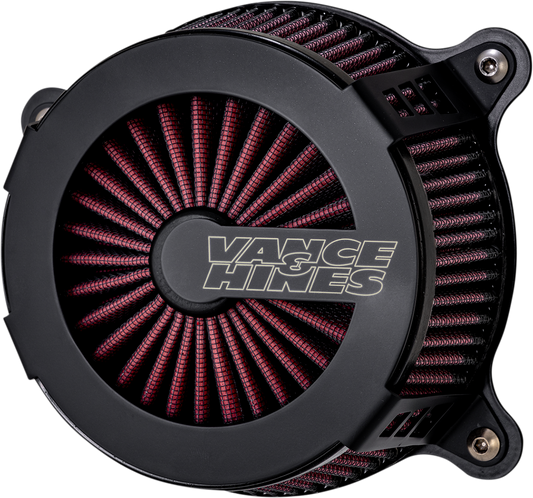 VANCE & HINES VO2 Cage Fighter Air Intake Kit - Black Contrast 40369