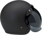 BILTWELL Bonanza Helmet - Flat Black - 2XL 1001-201-206
