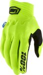 100% Cognito Smart Shock Gloves - Fluorescent Yellow - Small 10014-00040