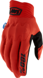100% Cognito Smart Shock Gloves - Red - Small 10014-00045