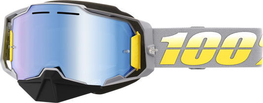 100% Armega Snow Goggle - Complex - Blue Mirror Lens 50008-00005