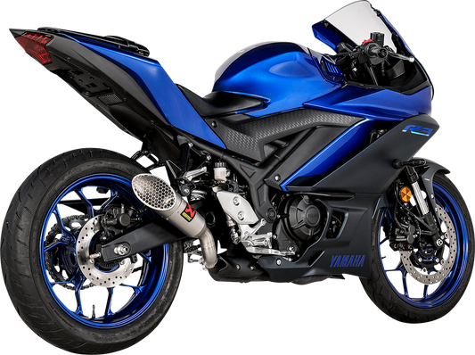 AKRAPOVIC Slip-On Line Muffler - Titanium End Cap S-Y3SO6-IVOSS