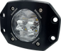 ALL BALLS TLM3-FM 3-Inch LED Racing Light with Flush Mount, Waterproof, and Stainless Steel Bracket