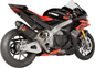 AKRAPOVIC Evolution Line Exhaust System - Titanium/Carbon Fiber - RSV4 S-A10E9-RC
