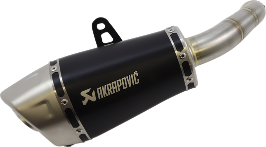 AKRAPOVIC Slip-On Muffler - Titanium S-H125SO4-ASZTBL