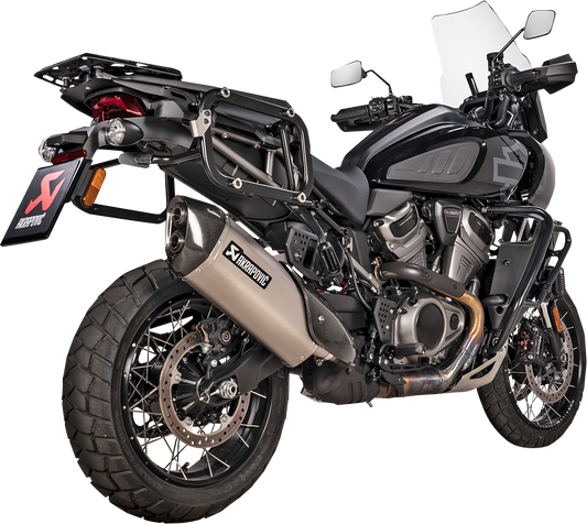 AKRAPOVIC Slip-On Line Muffler - Titanium S-HD12SO1-HAFT