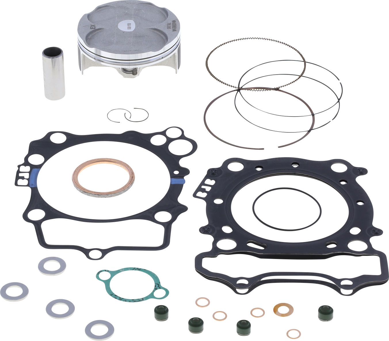 ATHENA Piston Kit with Gaskets - 76.96 mm - Yamaha P5F0770212009B