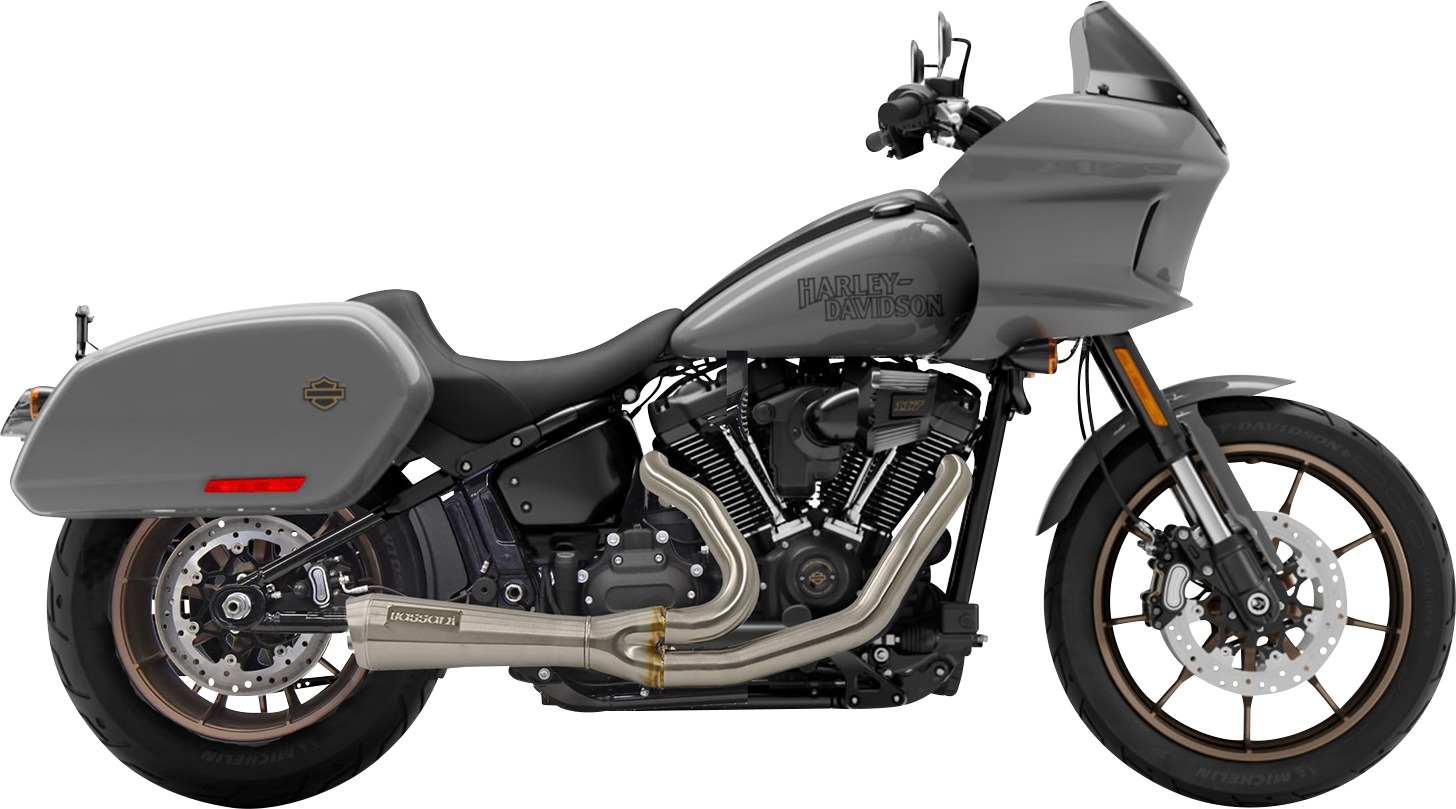 BASSANI XHAUST The Ripper Short Road Rage 2-into-1 Exhaust System - Stainless Steel 1S74SS