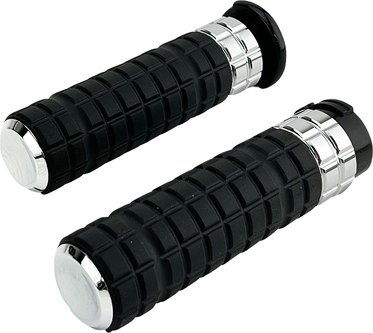 ARLEN NESS SpeedLiner Grips - TBW - Chrome 500-003