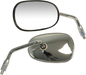EMGO Mirror - OEM/Replacement - Rectangle - Chrome - Left - Each 20-29712